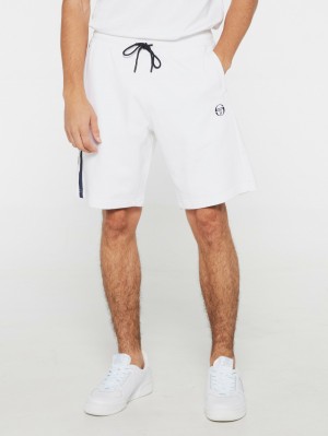 Sergio Tacchini Abbey Kurze Hose Herren Weiß | GZAD40356
