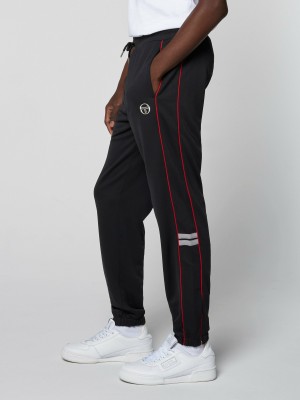 Sergio Tacchini Ascot Jogginghose Trainingsanzug Herren Schwarz | ARWB86594