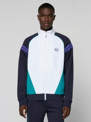 Sergio Tacchini Ascot Trainingsjacke Trainingsanzug Herren Blau | BMRD69172