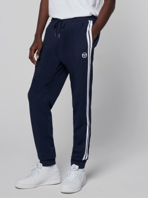 Sergio Tacchini Damarindo Jogginghose Herren Blau Weiß | NQWE09258