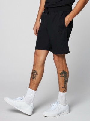 Sergio Tacchini Damarindo Kurze Hose Herren Schwarz Schwarz | SKBO92631
