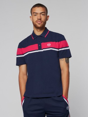 Sergio Tacchini Damarindo Polo Herren Blau | AJUW03827