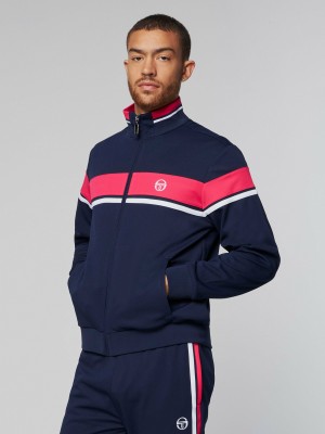 Sergio Tacchini Damarindo Trainingsjacke Jacke Herren Blau | GRDT58362