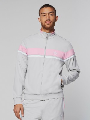 Sergio Tacchini Damarindo Trainingsjacke Jacke Herren Grau | BIWX96438