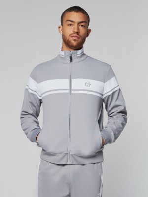 Sergio Tacchini Damarindo Trainingsjacke Jacke Herren Weiß | XZUI67941