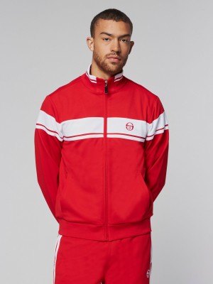 Sergio Tacchini Damarindo Trainingsjacke Trainingsanzug Herren Weiß | UVOT95467