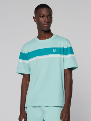 Sergio Tacchini Damarindo T-shirts Herren Blau | UBHC75293