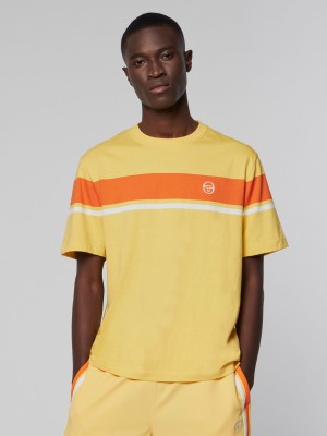 Sergio Tacchini Damarindo T-shirts Herren Blau | JHSD51937