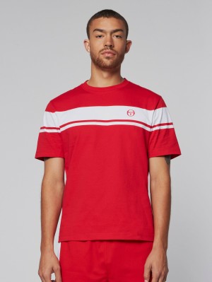 Sergio Tacchini Damarindo T-shirts Herren Weiß | OIFJ93521