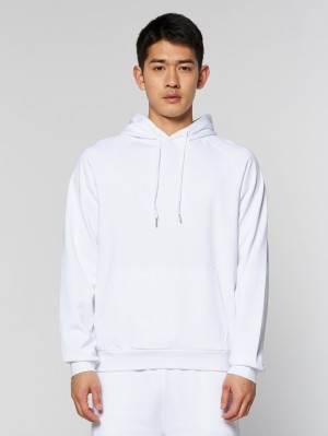 Sergio Tacchini Fine Hoodie Herren Weiß | QIOV37419