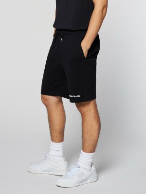 Sergio Tacchini Fine Kurze Hose Herren Schwarz Weiß | IKPY20581