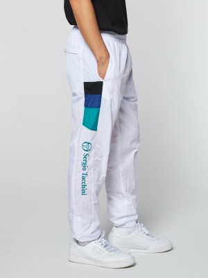 Sergio Tacchini Macao Jogginghose Trainingsanzug Herren Weiß | IBRJ48319
