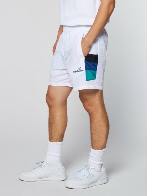 Sergio Tacchini Macao Kurze Hose Herren Weiß | ASYH23958