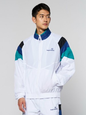 Sergio Tacchini Macao Trainingsjacke Jacke Herren Weiß | KTUW09456