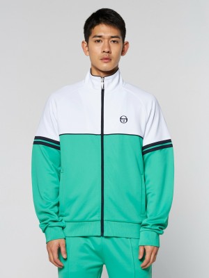 Sergio Tacchini Orion Trainingsjacke Jacke Herren Tiefesmintfarben | TAKY95178