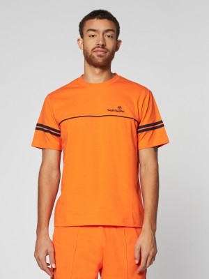 Sergio Tacchini Orion T-shirts Herren Schwarz | DZQO26047