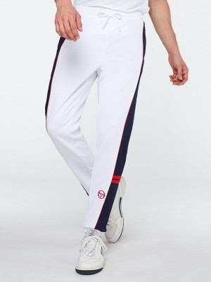 Sergio Tacchini Scirocco Archivio Jogginghose Herren Weiß Blau | EBZA16509