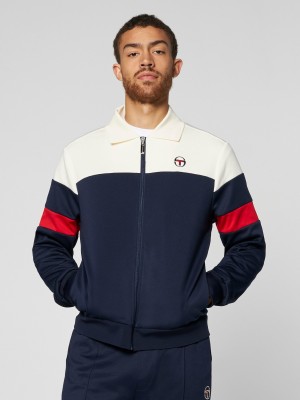 Sergio Tacchini Tomme Track Top Archivio Jacke Herren Blau | LVYS96502