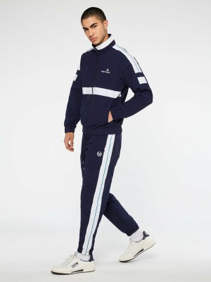 Sergio Tacchini Viva Nylon Trainingsanzug Herren Blau | UMQL17365