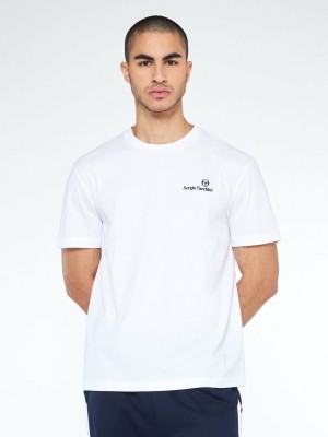 Sergio Tacchini Viva T-shirts Herren Weiß | REQC85704